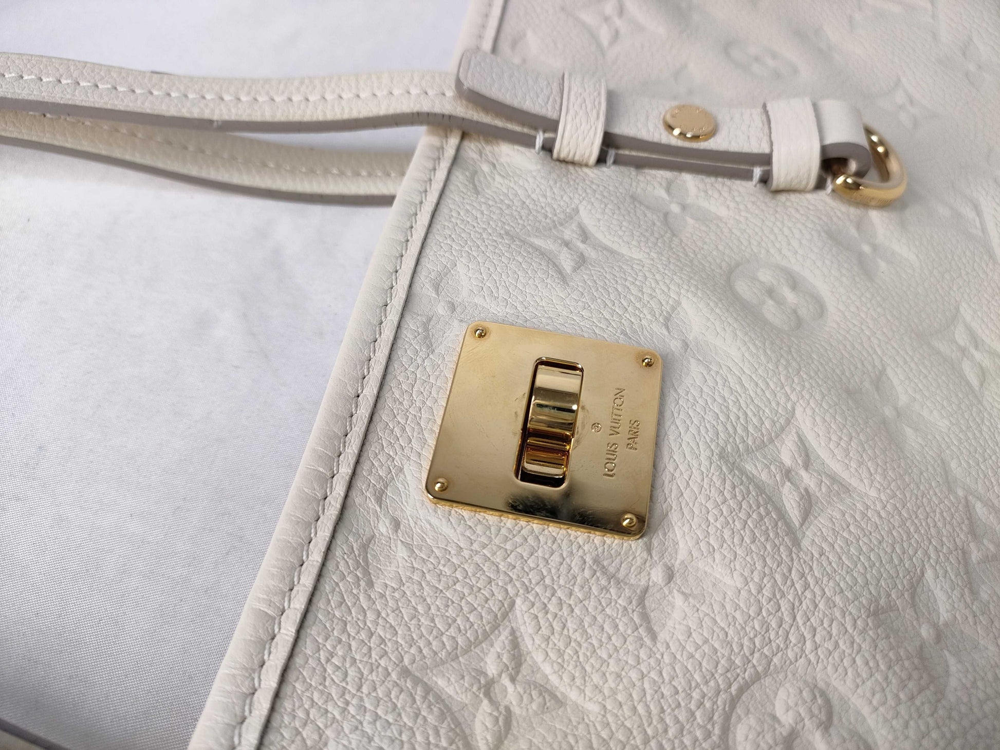 LOUIS VUITTON Monogram Empreinte Citadines PM M40554 Handbag