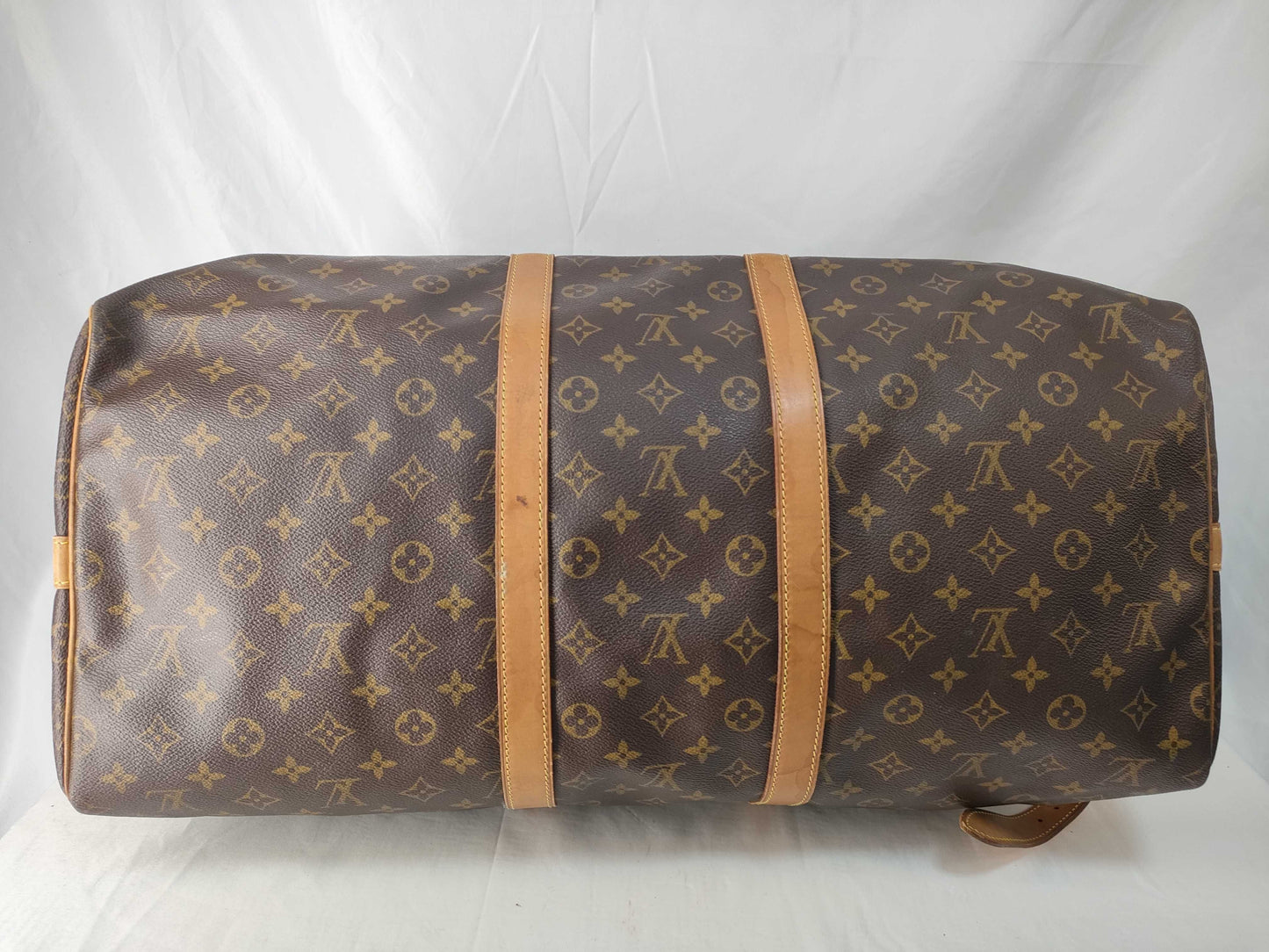 LOUIS VUITTON Monogram Keepall Bandouliere Boston Bag