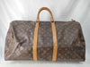LOUIS VUITTON Monogram Keepall Bandouliere Boston Bag