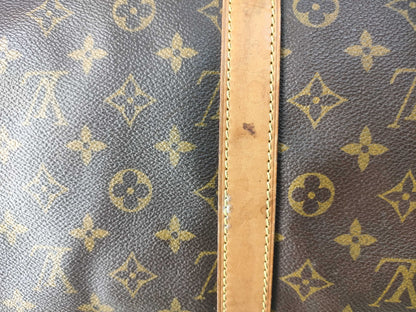 LOUIS VUITTON Monogram Keepall Bandouliere Boston Bag