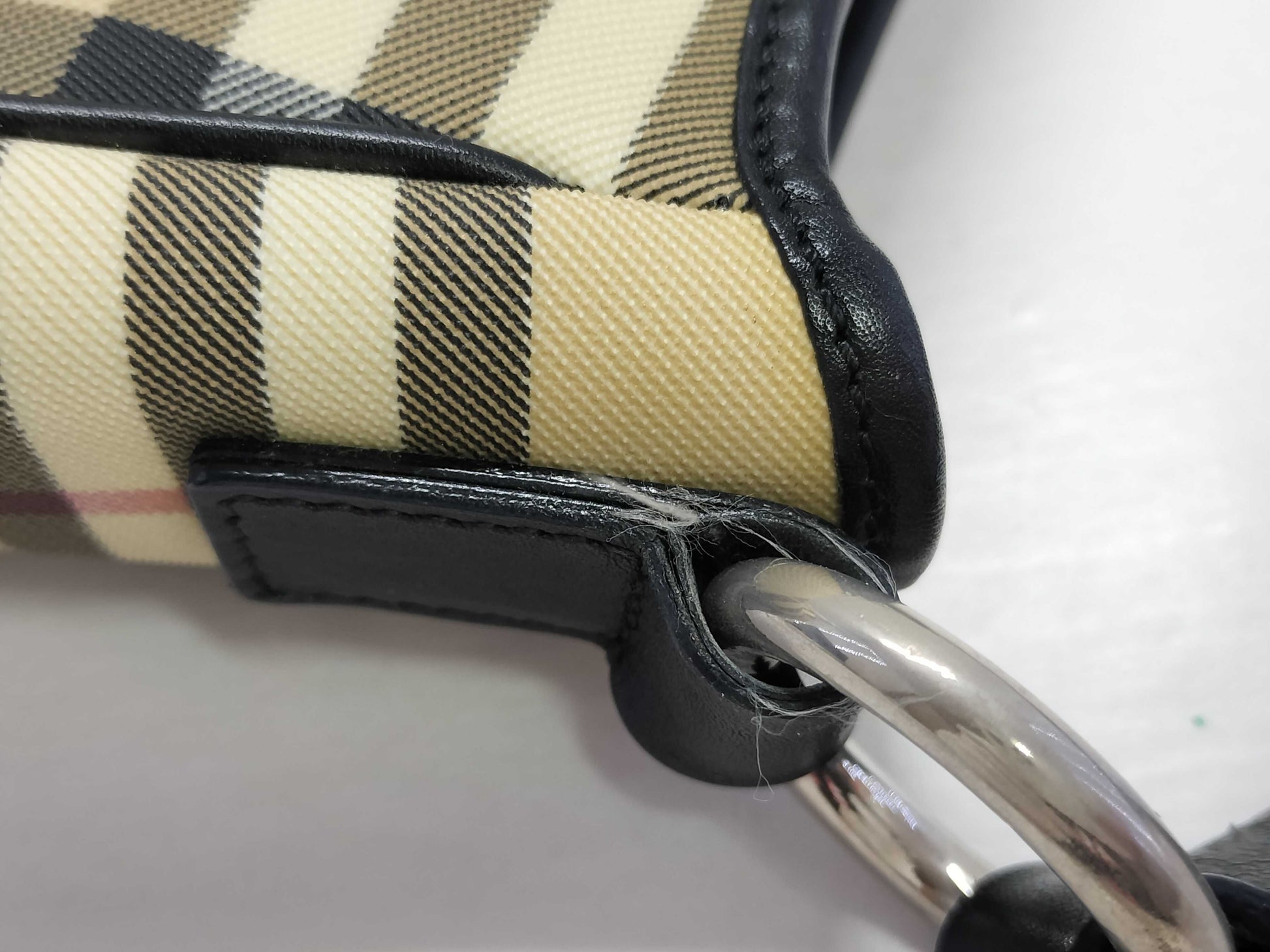 BURBERRY PVC One Shoulder Shoulder Bag