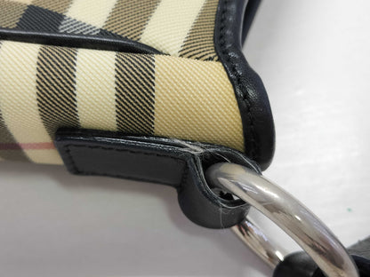 BURBERRY PVC One Shoulder Shoulder Bag