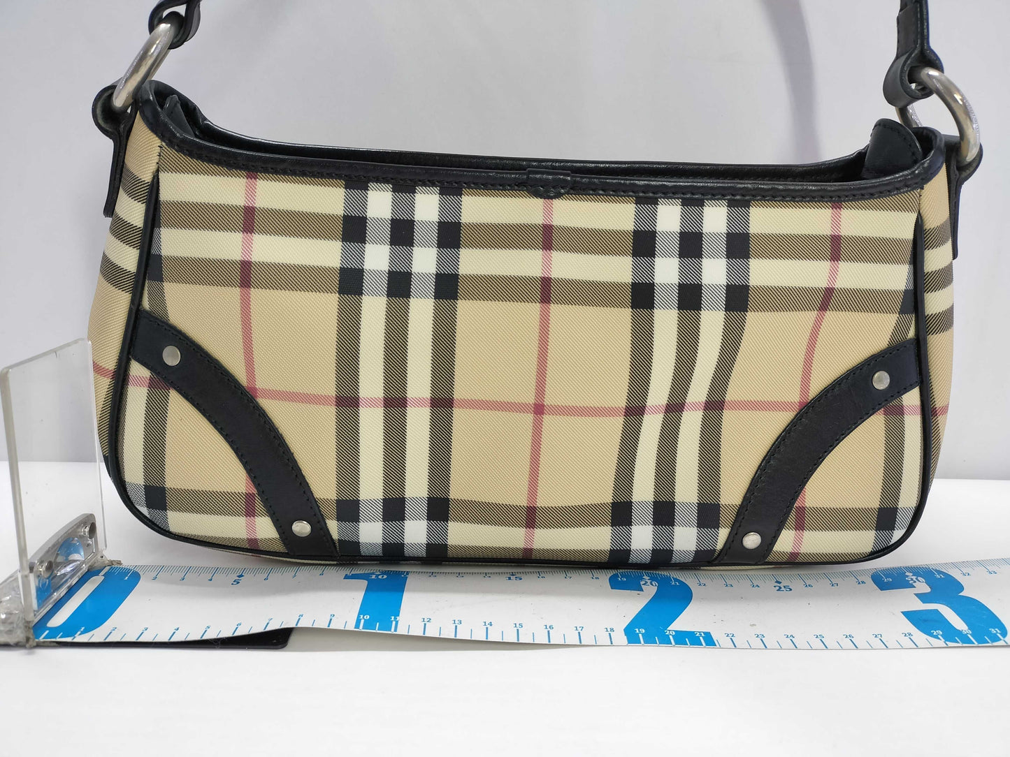 BURBERRY PVC One Shoulder Shoulder Bag