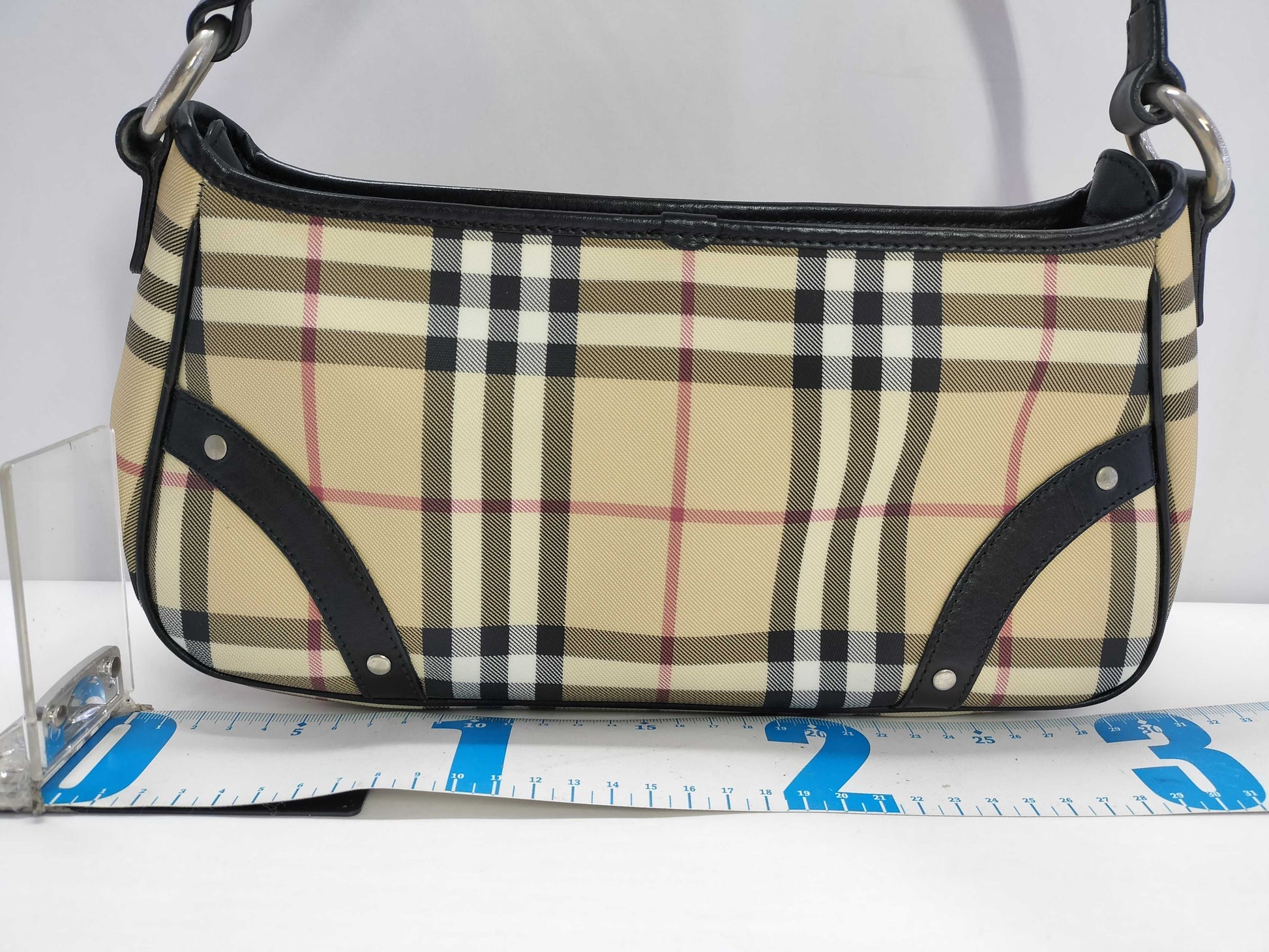 BURBERRY PVC One Shoulder Shoulder Bag