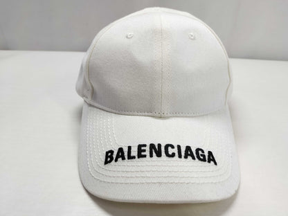BALENCIAGA Base Pole Cap White Other Apparel