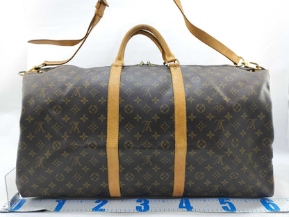 LOUIS VUITTON Monogram Vuitton Monogram Kipol Bantriere 60 Boston Bag