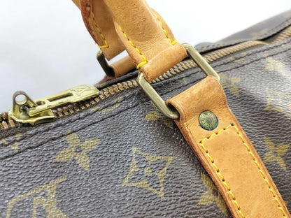 LOUIS VUITTON Monogram Vuitton Monogram Kipol Bantriere 60 Boston Bag