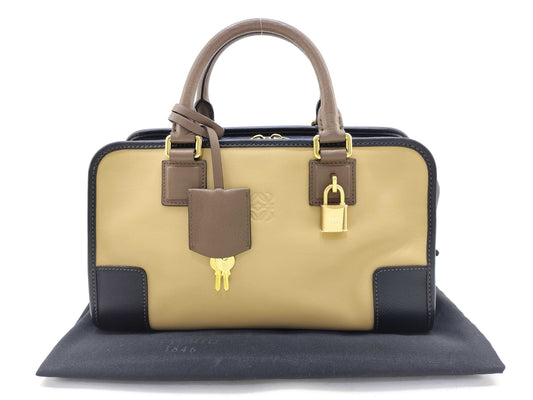 LOEWE Amazona 28 Bicolor Handbag