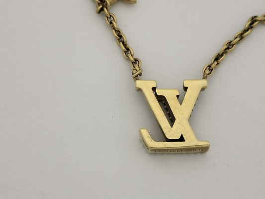 LOUIS VUITTON Vuitton Iconic Rhinestone Necklace Necklace