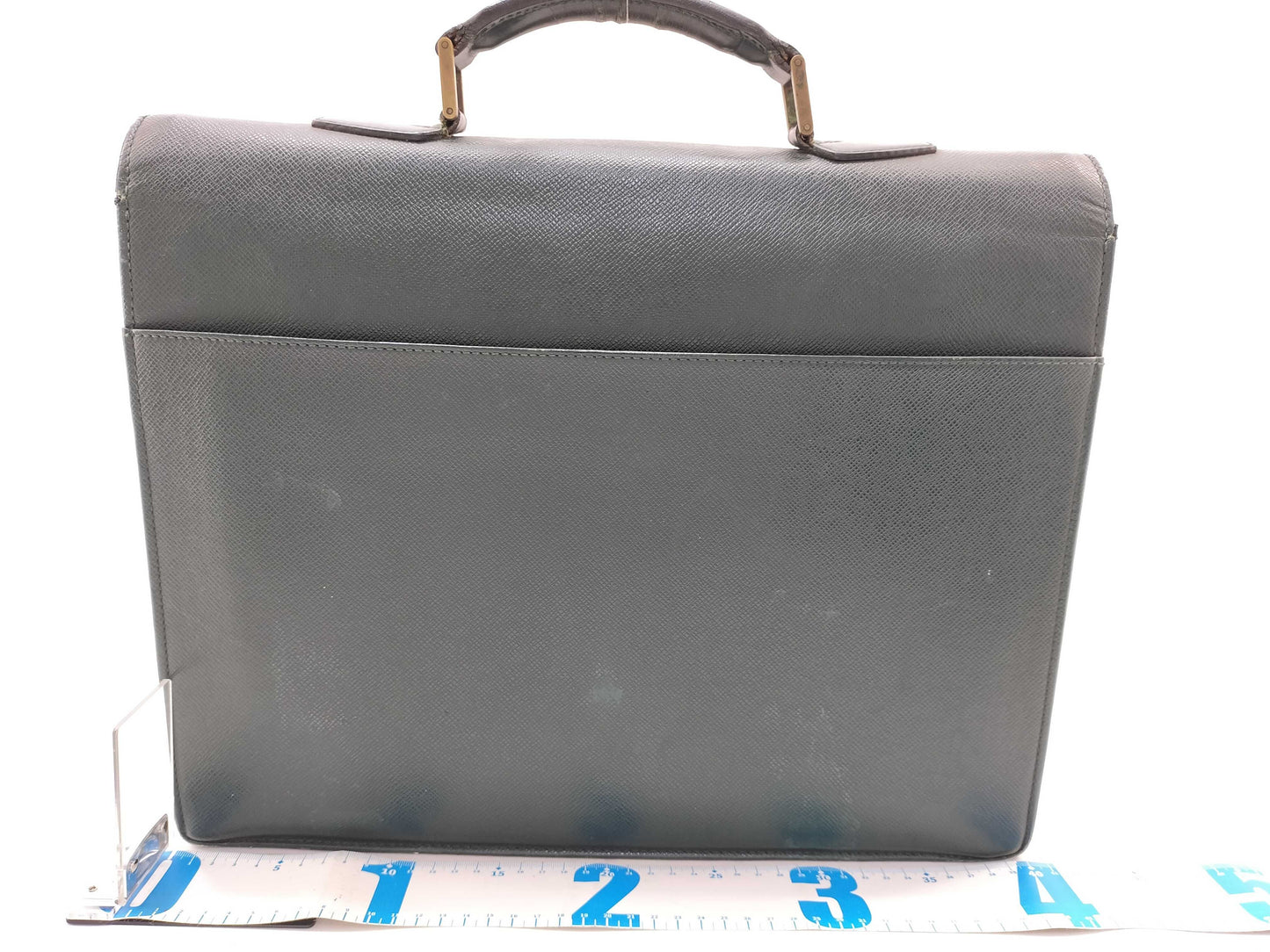 LOUIS VUITTON Taiga Vuitton Taiga Clad Business Bag