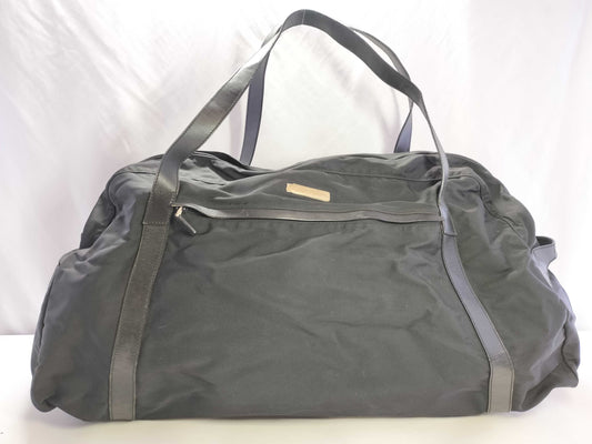 GUCCI Gucci Nylon x Leather Boston Bag Black Boston Bag