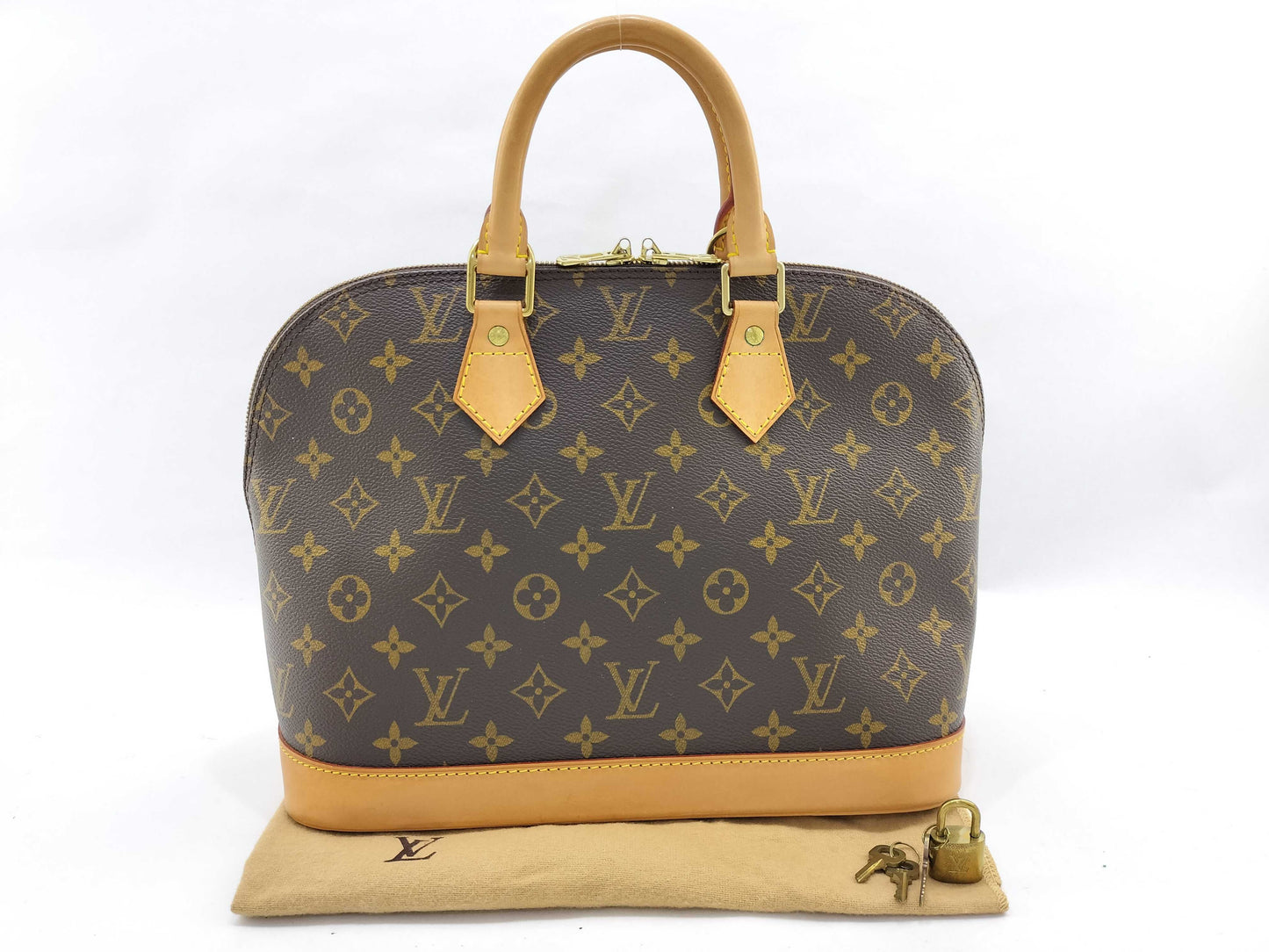 LOUIS VUITTON Monogram Vuitton Monogram Alma Handbag