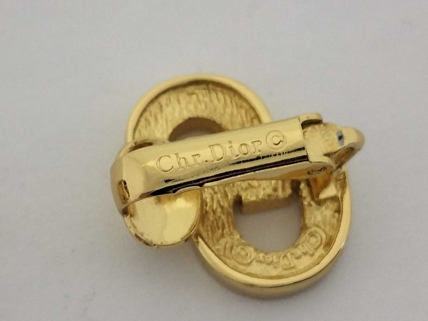 Dior Rhinestone Earrings Earrings