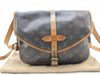 LOUIS VUITTON Monogram Vuitton Monogram Saumur Shoulder Bag