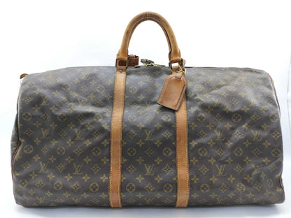 LOUIS VUITTON Monogram Vuitton Monogram Keypol 60 Boston Bag