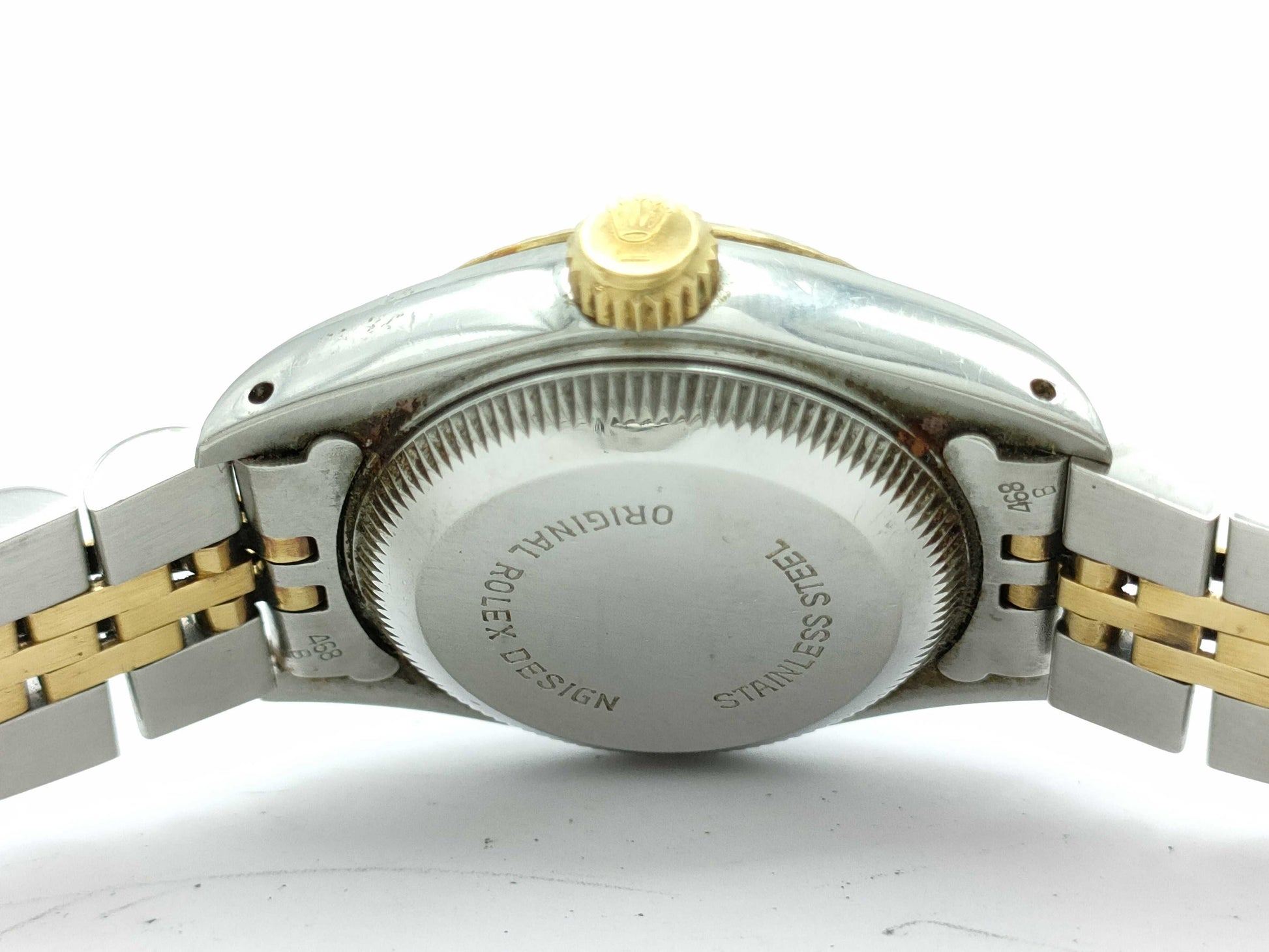 ROLEX 69173 9686920 Champagne Dial Jubilee Breath Women's Watch