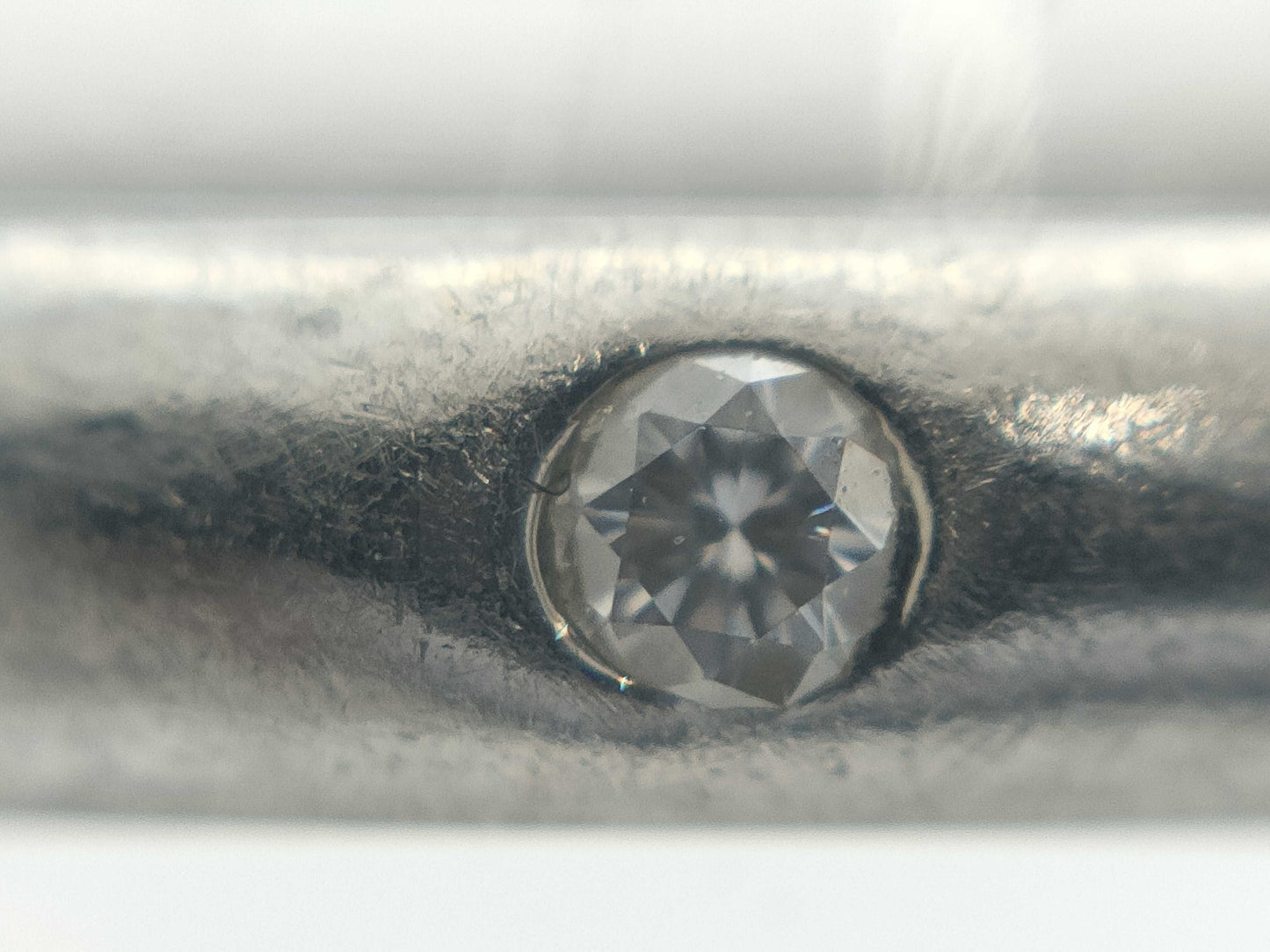 Cartier Band #47 1PD Pt950 2.6g Ring 