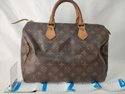 LOUIS VUITTON Monogram Vuitton Speedy 30 Handbag