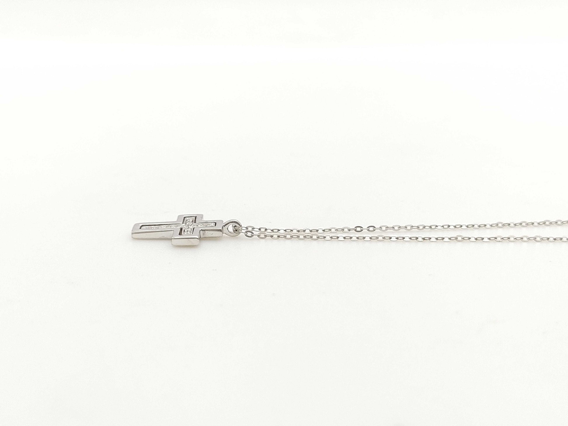 Damiani Belle Epoque Diamond Necklace in WG 750, 3.2g 