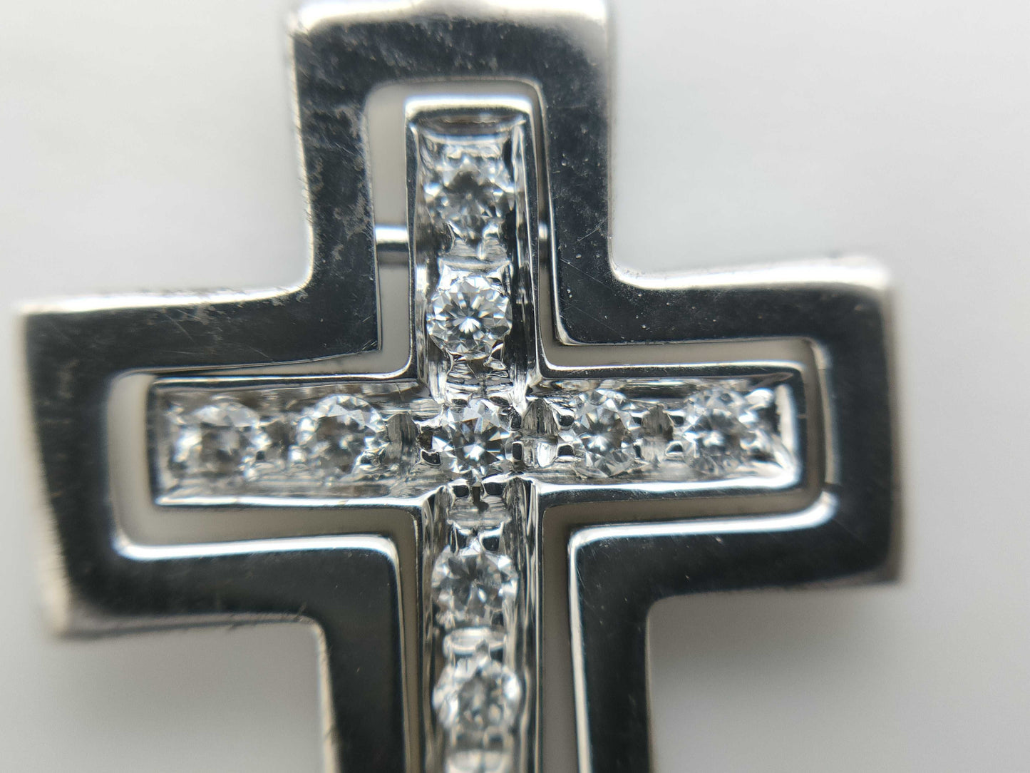 Damiani Belle Epoque Diamond Necklace in WG 750, 3.2g 