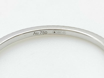 GUCCI GG Running #15 Diamond WG Au750 2.0g Ring 