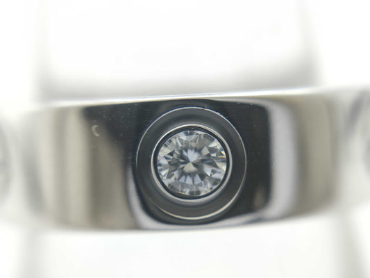 Cartier Love #52 3PD White Gold 750 8.6g Ring 