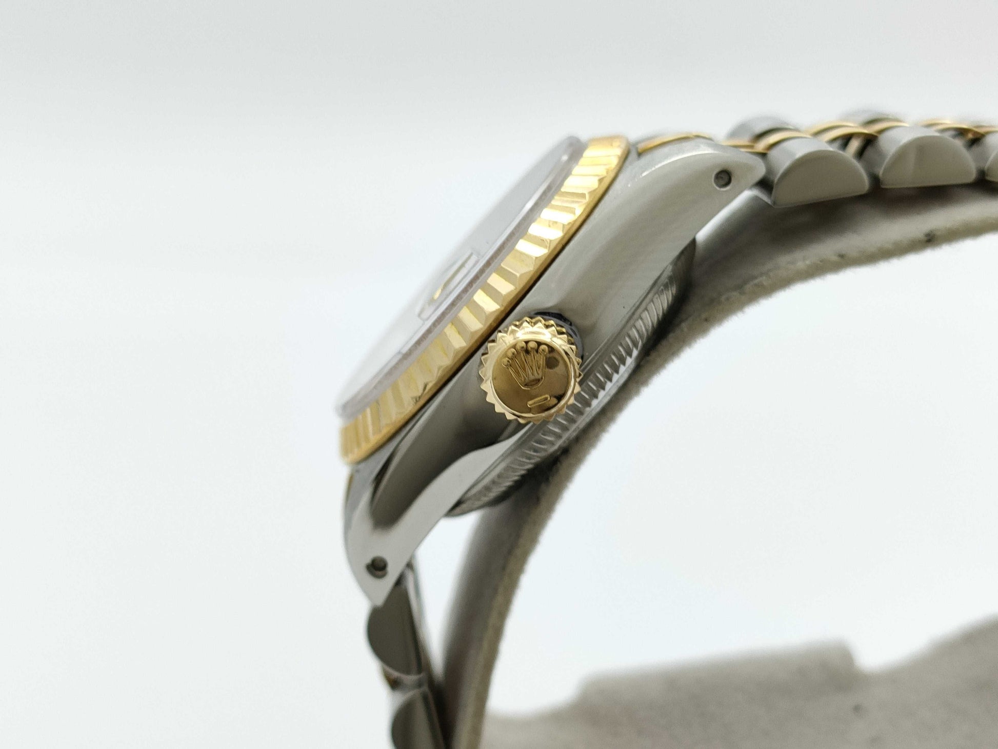 ROLEX 69173 9259054 Champagne Tapestri Dial Jubilee Breath Women's Watch