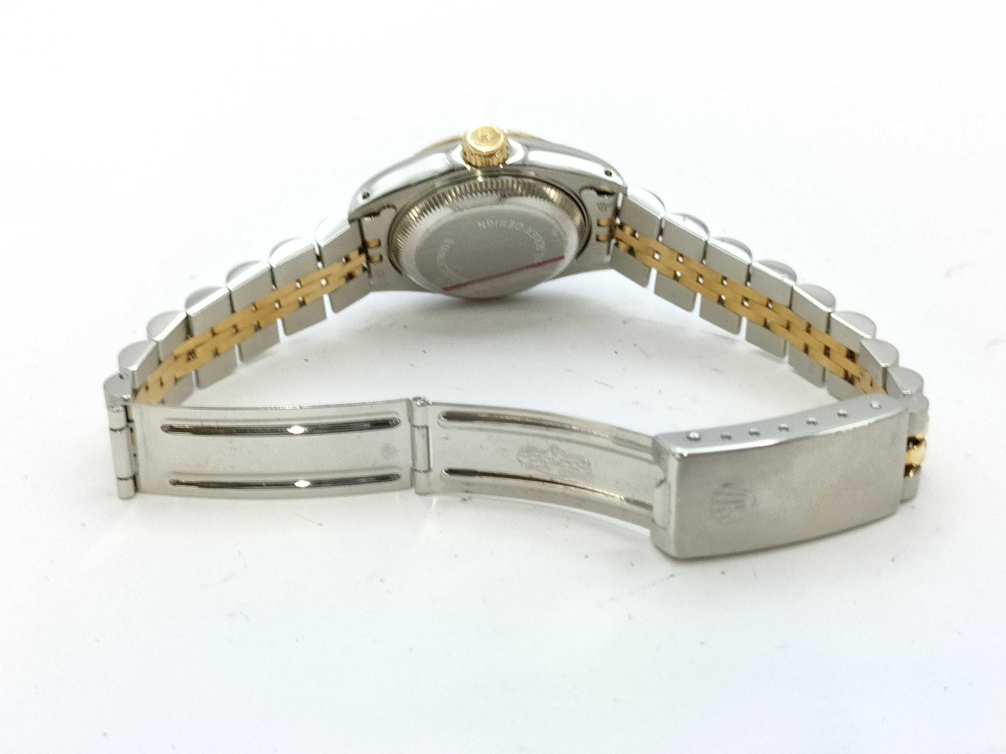 ROLEX 69173 9259054 Champagne Tapestri Dial Jubilee Breath Women's Watch