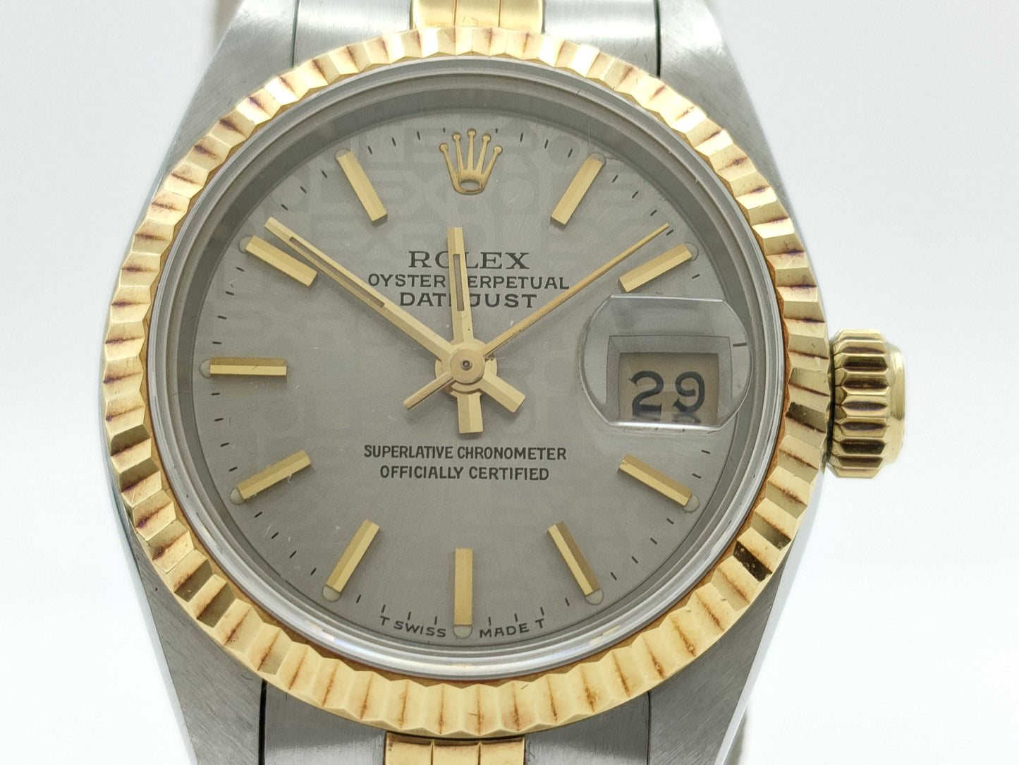 ROLEX 69173 X171437 Gravel Precon Jubilee Breath Women's Watch