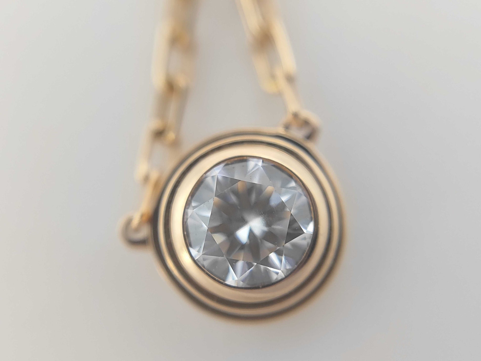 Cartier Dammor Diamant Leger LM PG Au750 2.7g Necklace