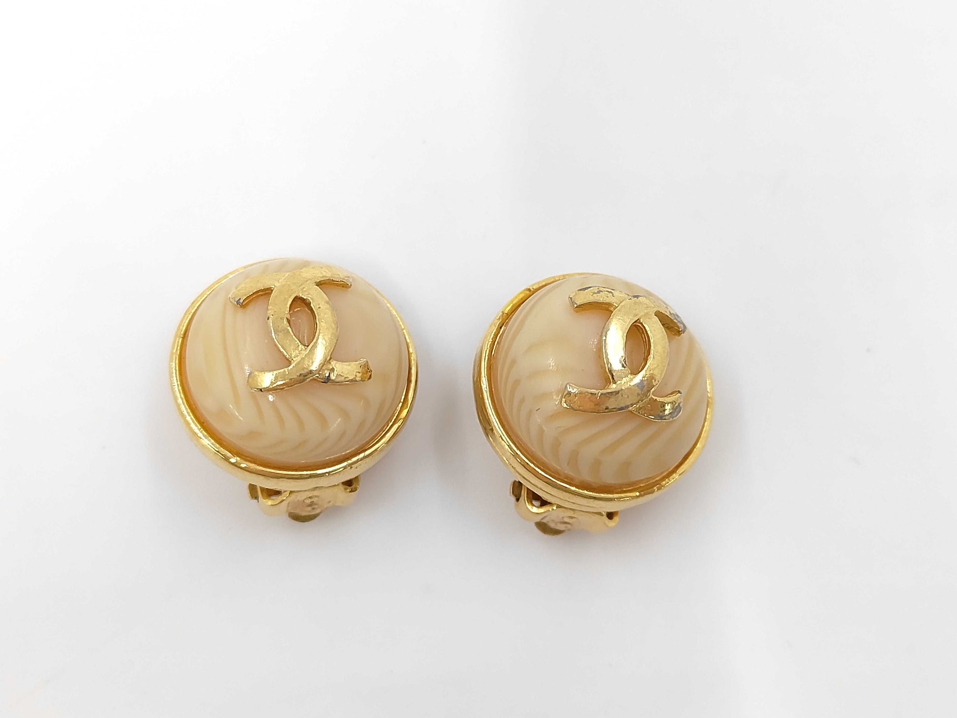 CHANEL CHANEL Coco Mark Earrings Gold Earrings