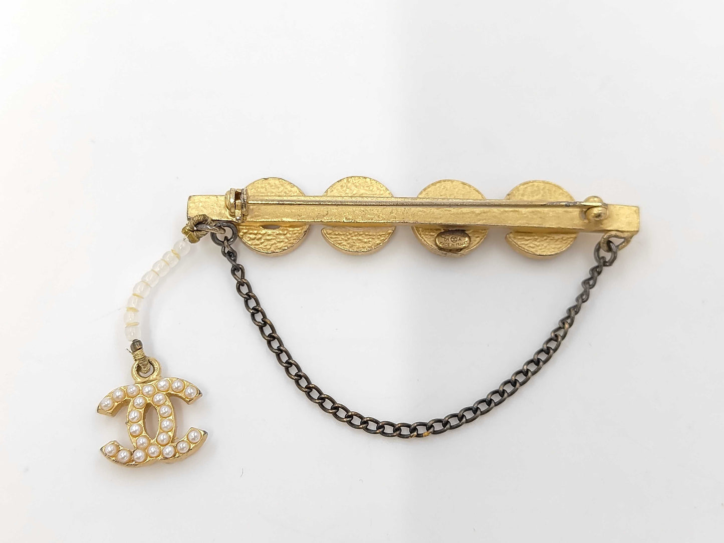 CHANEL CHANEL Pearl Brooch 01A Brooch
