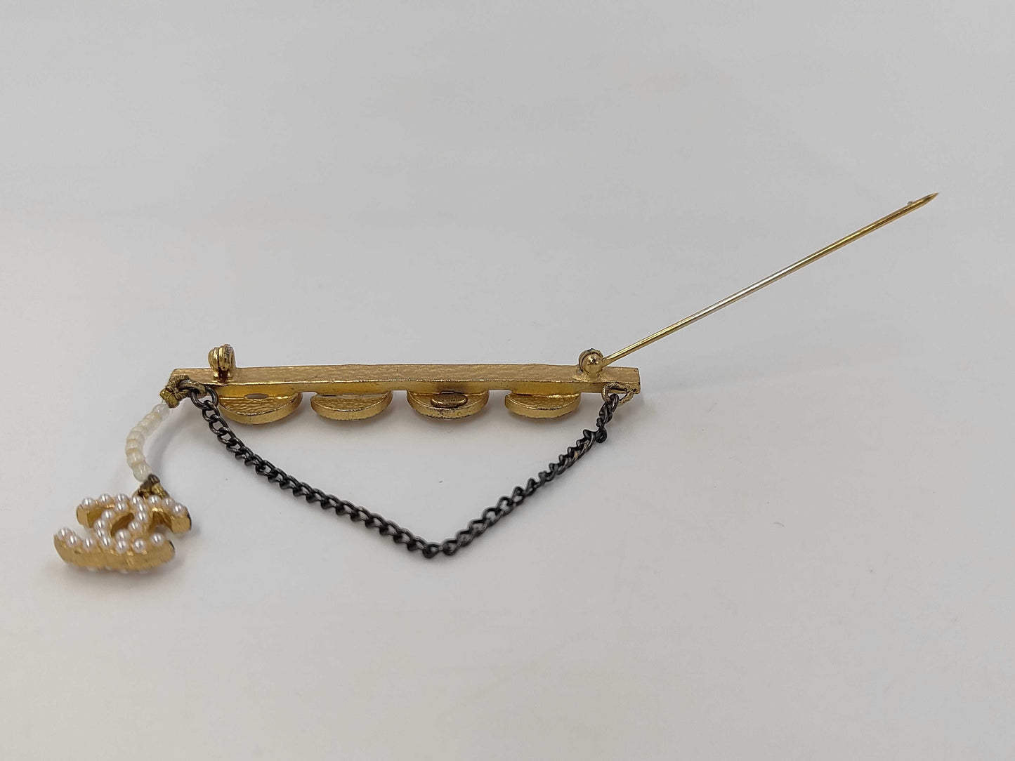 CHANEL CHANEL Pearl Brooch 01A Brooch