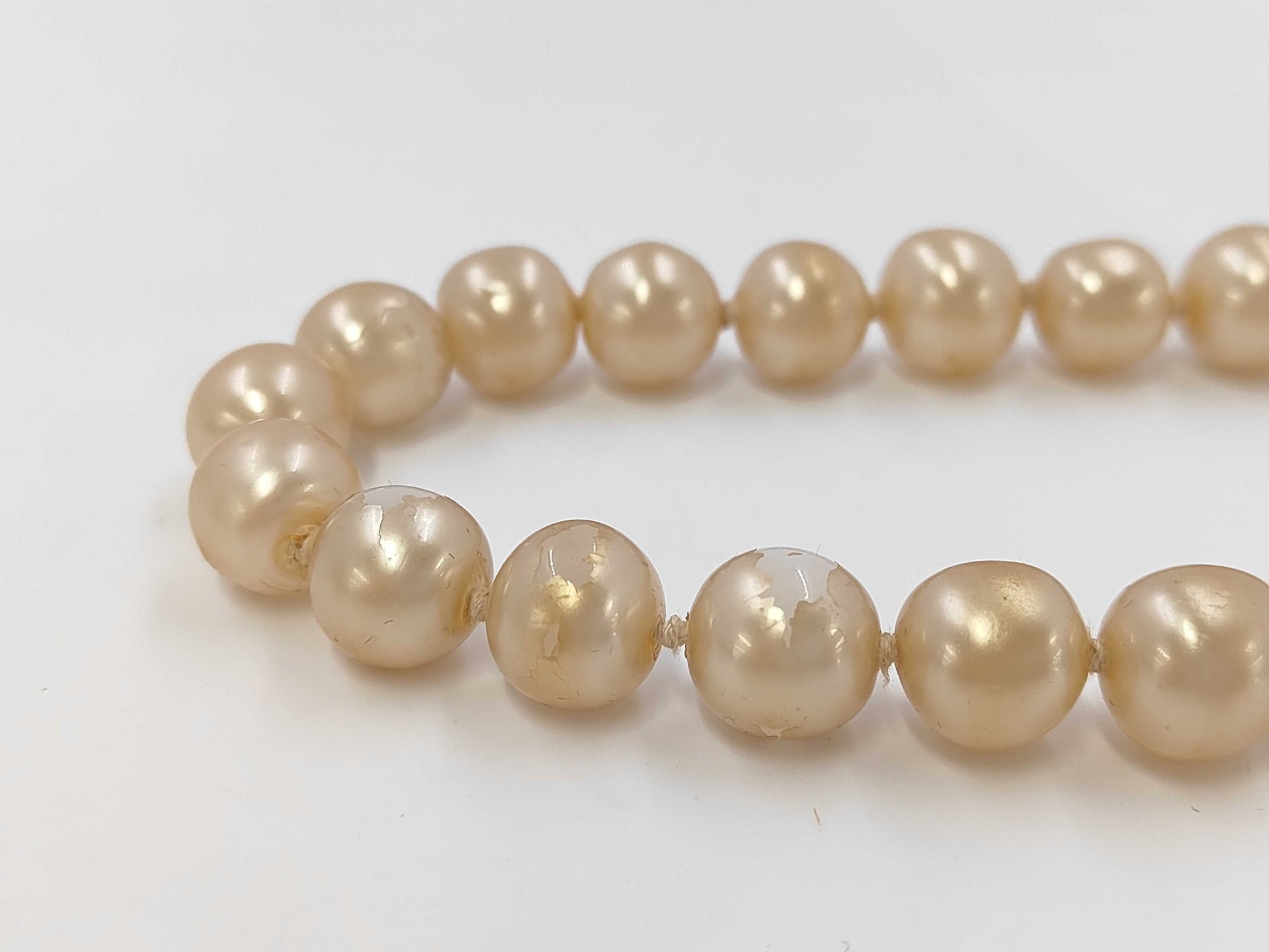 CHANEL Pearl Coco Mark Turnlock Necklace Necklace