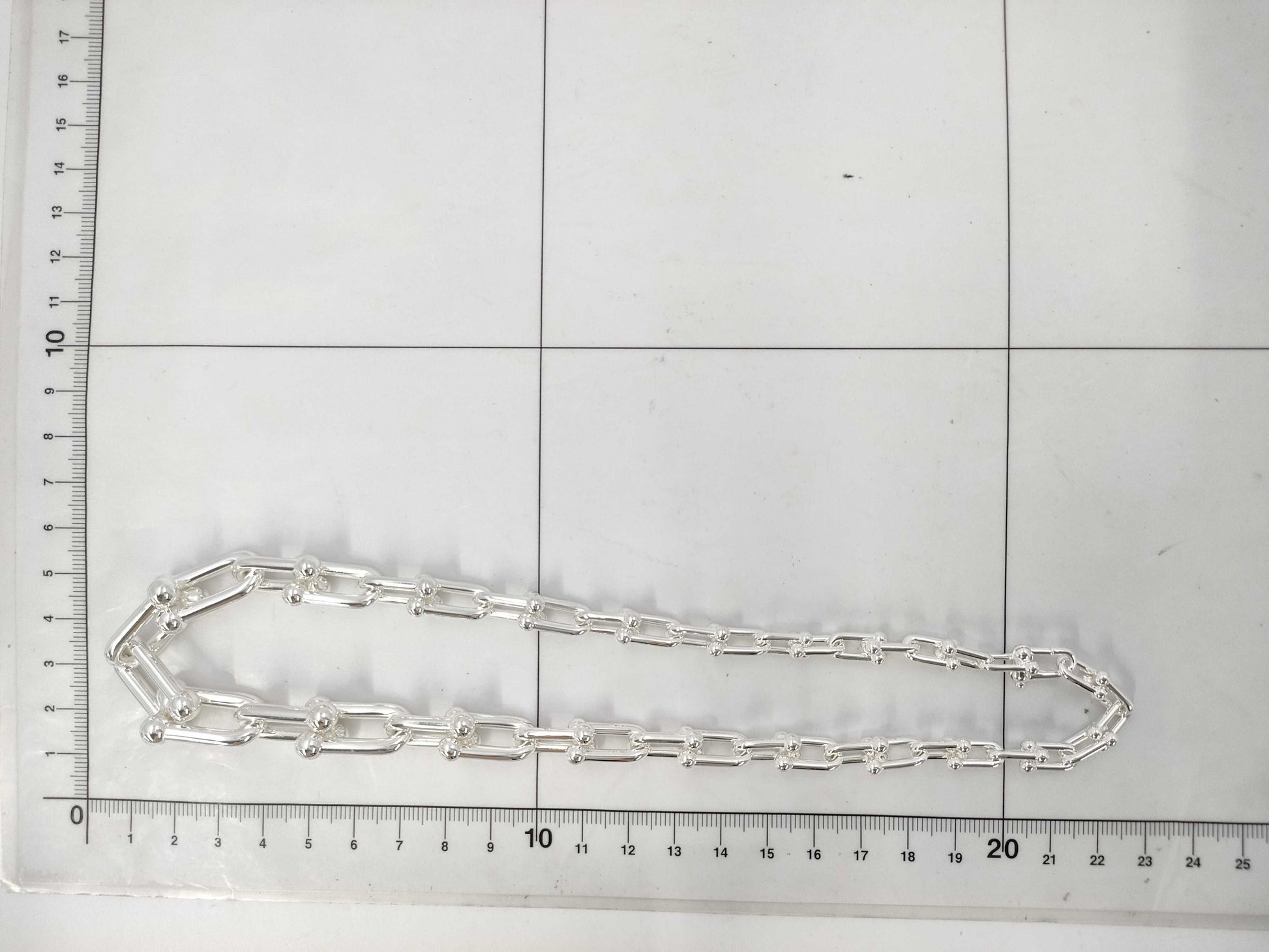 Tiffany&Co. Tiffany & Co. Hardware Gregated Link Necklace AG925 104.0g Necklace