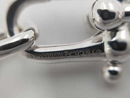 Tiffany&Co. Tiffany & Co. Hardware Small Link S Bracelet AG925 16.3g Bracelet Bangle