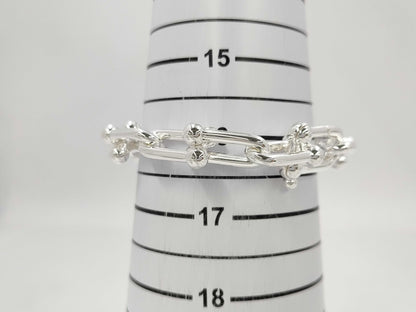 Tiffany & Co. Hardware Large Link L Bracelet AG925 60.9g Bracelet Bangle