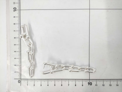 Tiffany&Co. Tiffany & Co. Hardware Graduated Link Earrings AG925 22.5G Earrings