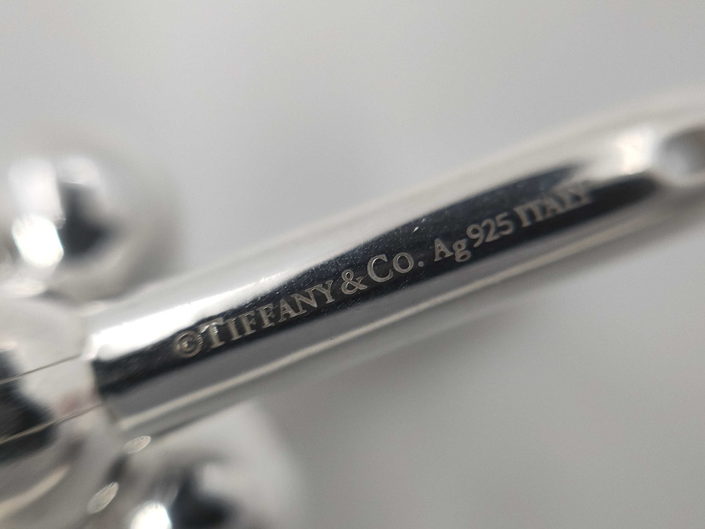 Tiffany&Co. Tiffany & Co. Hardware Graduated Link Earrings AG925 22.5G Earrings