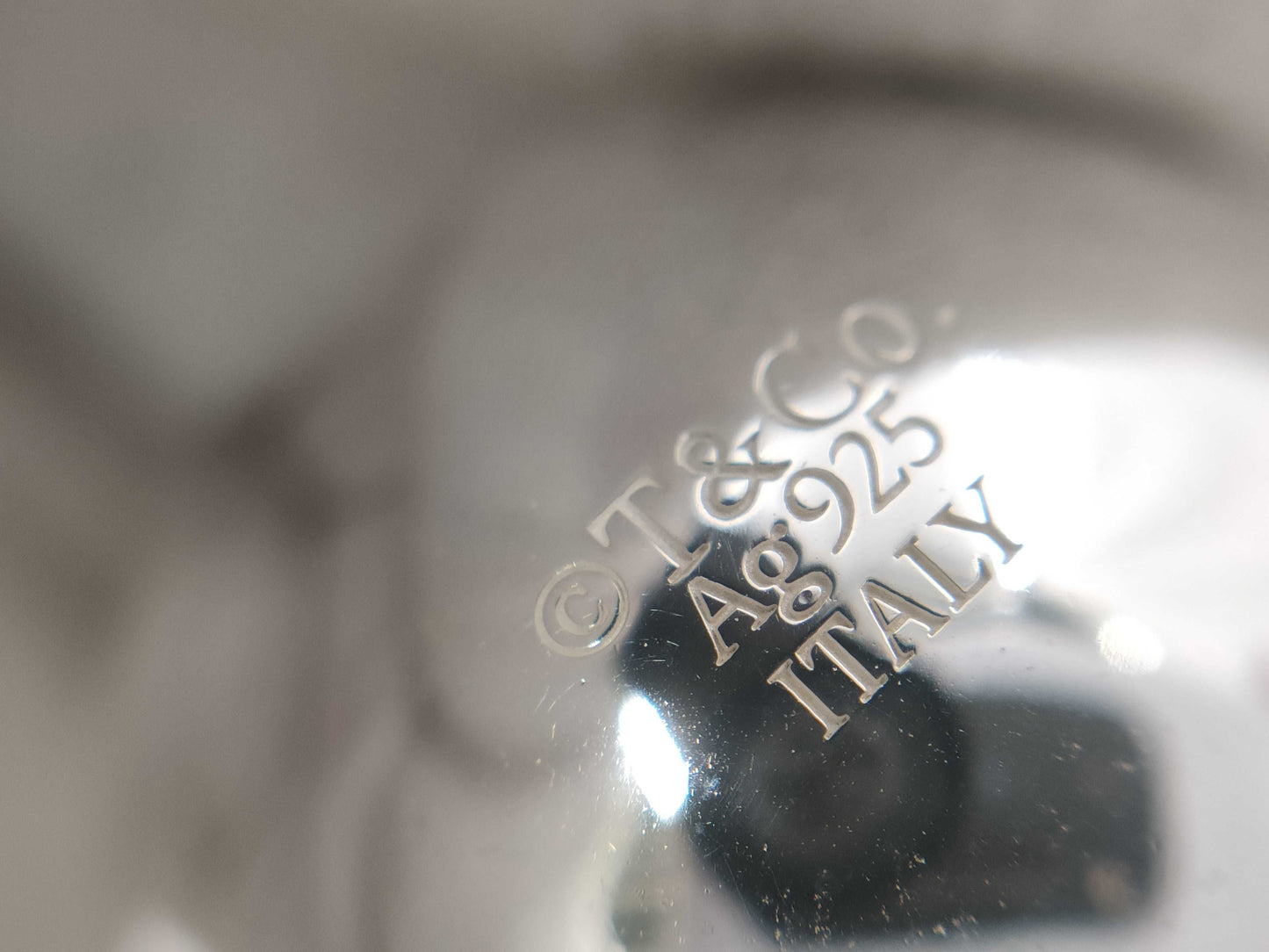 Tiffany&Co. Tiffany & Co. Hardware Small Wrap Bracelet L Size Ag925 45.3g Bracelet Bangle