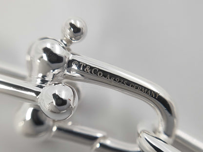 Tiffany&Co. Tiffany & Co. Hardware Small Wrap Bracelet L Size Ag925 45.3g Bracelet Bangle