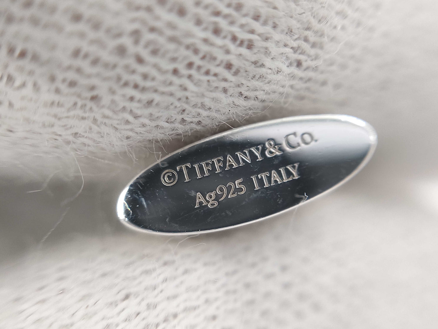 Tiffany&Co. Tiffany & Co. Hardware Small Wrap Bracelet L Size Ag925 45.3g Bracelet Bangle