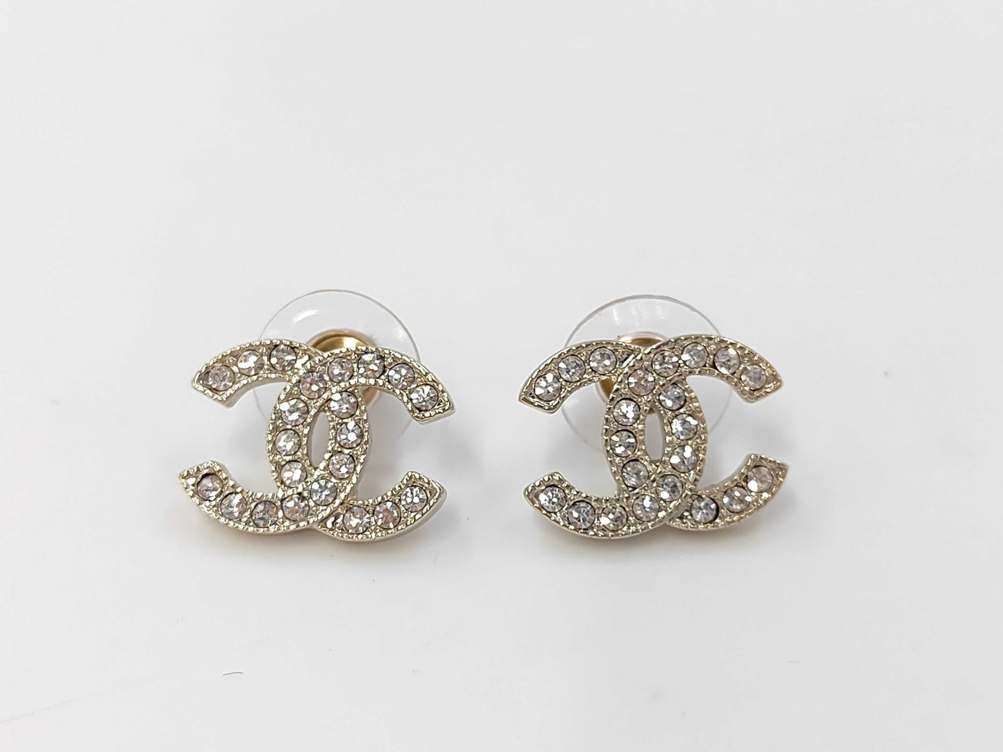 CHANEL CHANEL Cocomarck Stone Silver Earrings J01086 Earrings