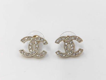 CHANEL CHANEL Cocomarck Stone Silver Earrings J01086 Earrings