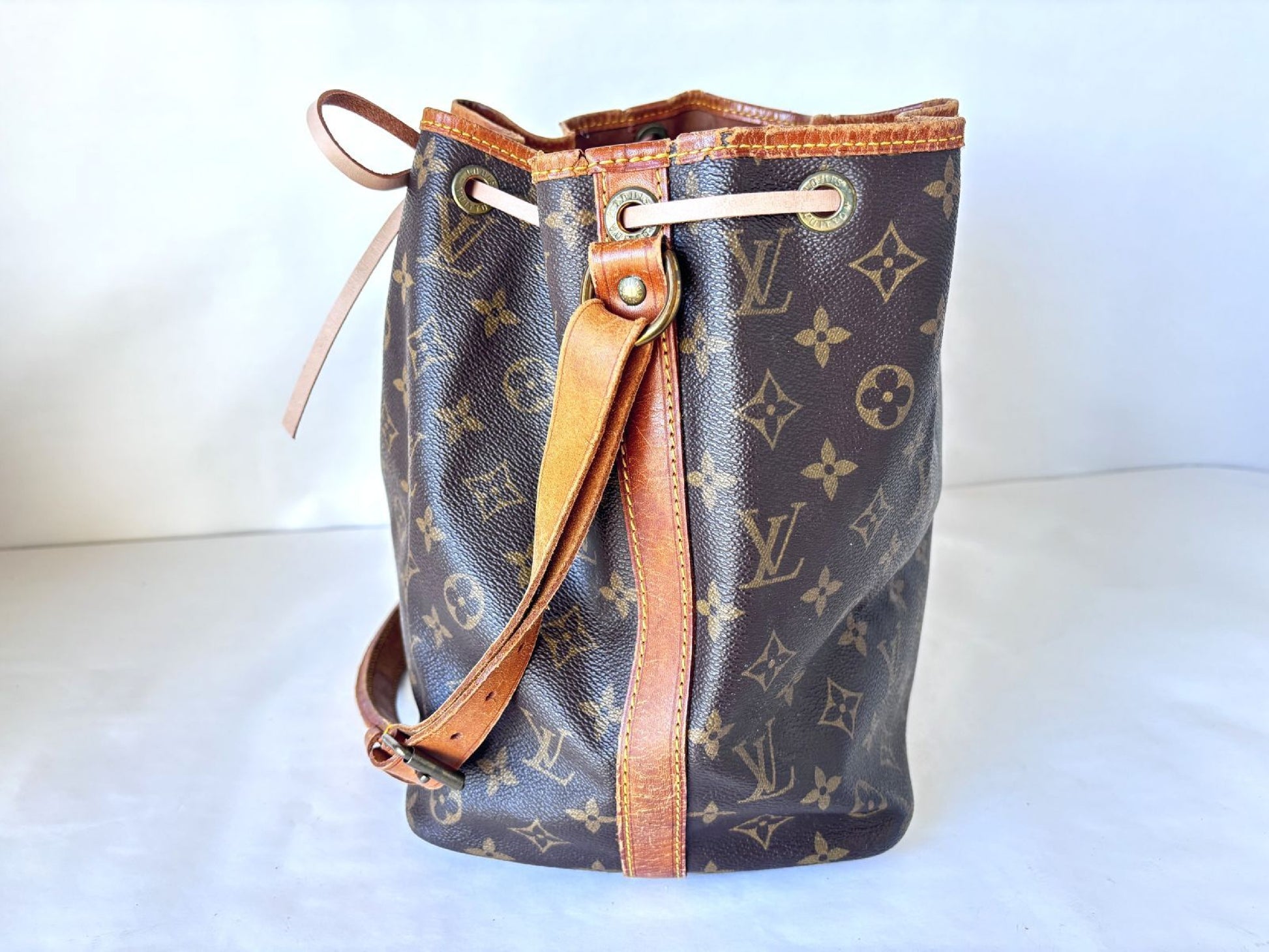 LOUIS VUITTON Monogram M42226 Petit Noe Shoulder Bag Shoulder Bag