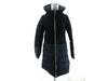 HERNO Nylon Down 40 Navy Blue DETACHABLE HOOD Coat