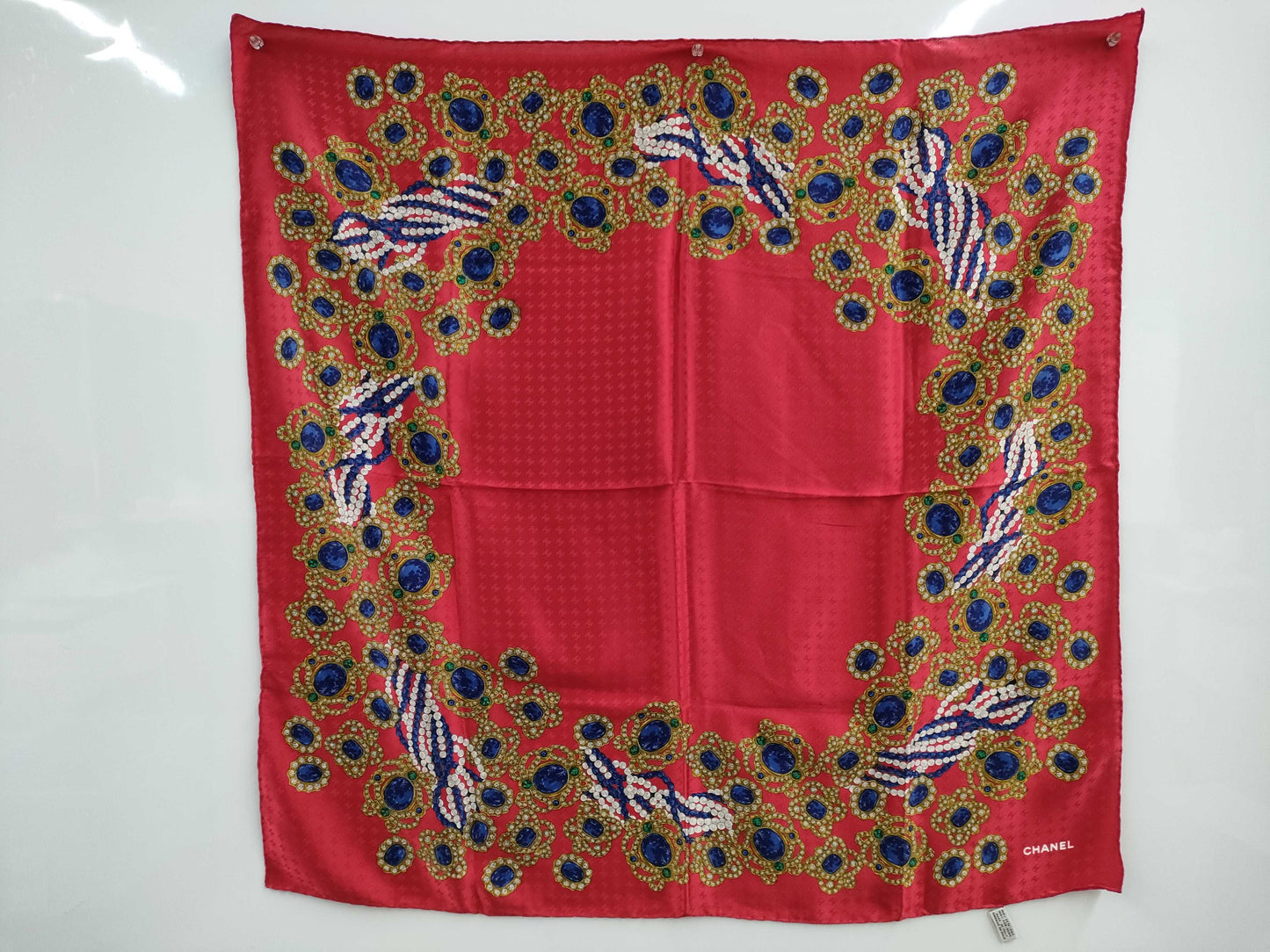 CHANEL Jewel Motif Scarf Large Format Other Accessories