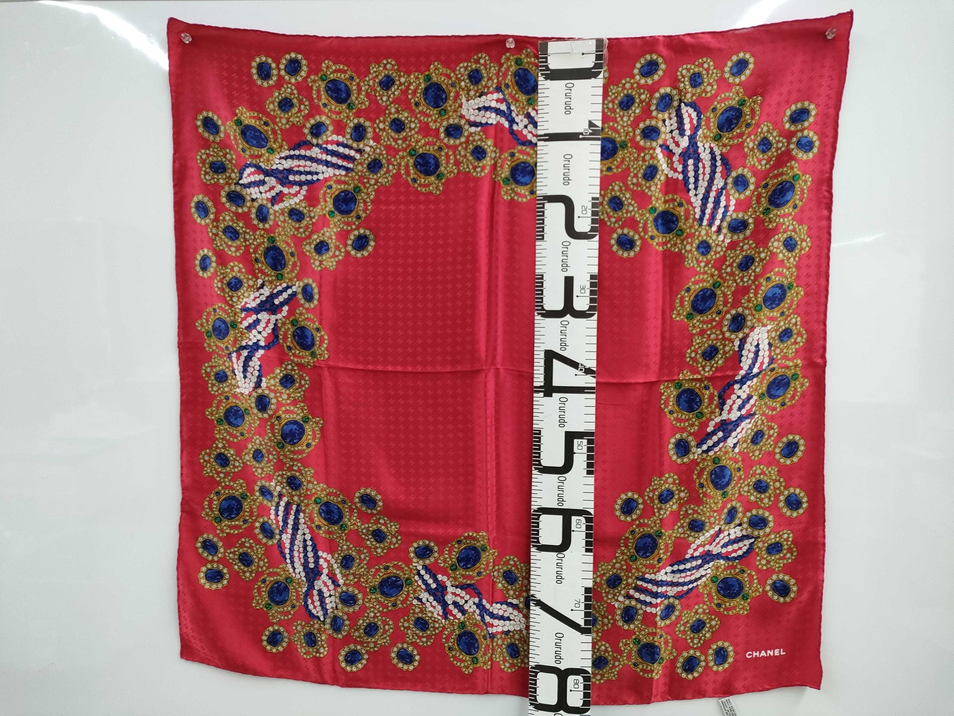 CHANEL Jewel Motif Scarf Large Format Other Accessories