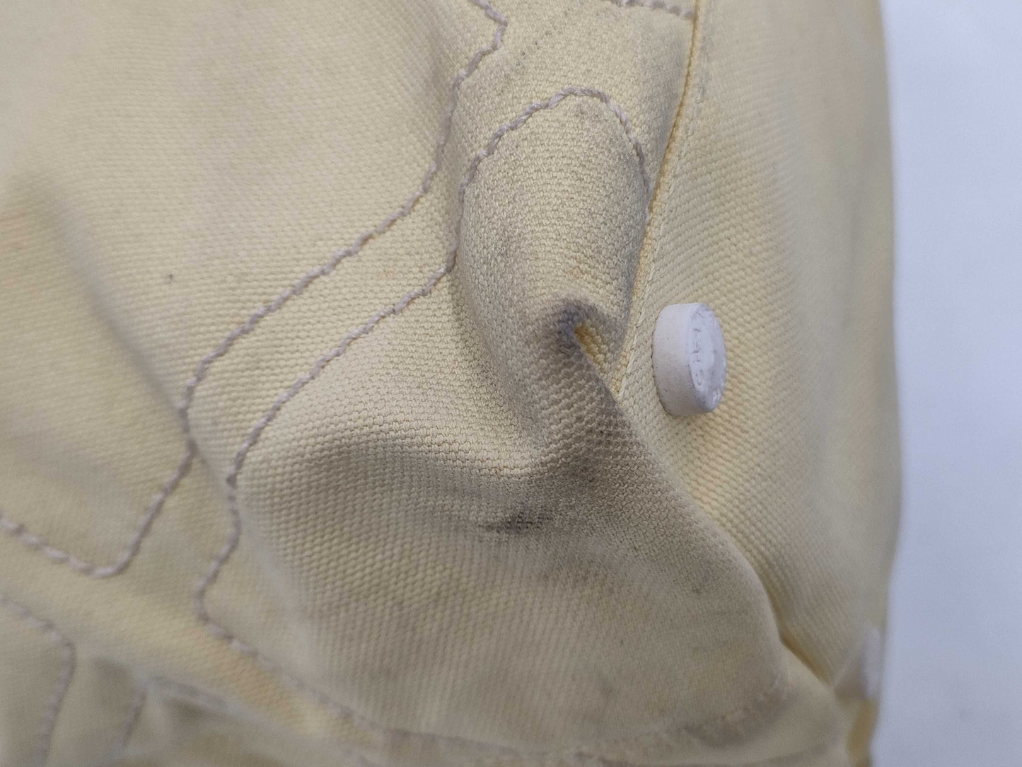 CHANEL No.5 Cocomark Canvas Yellow Tote Bag