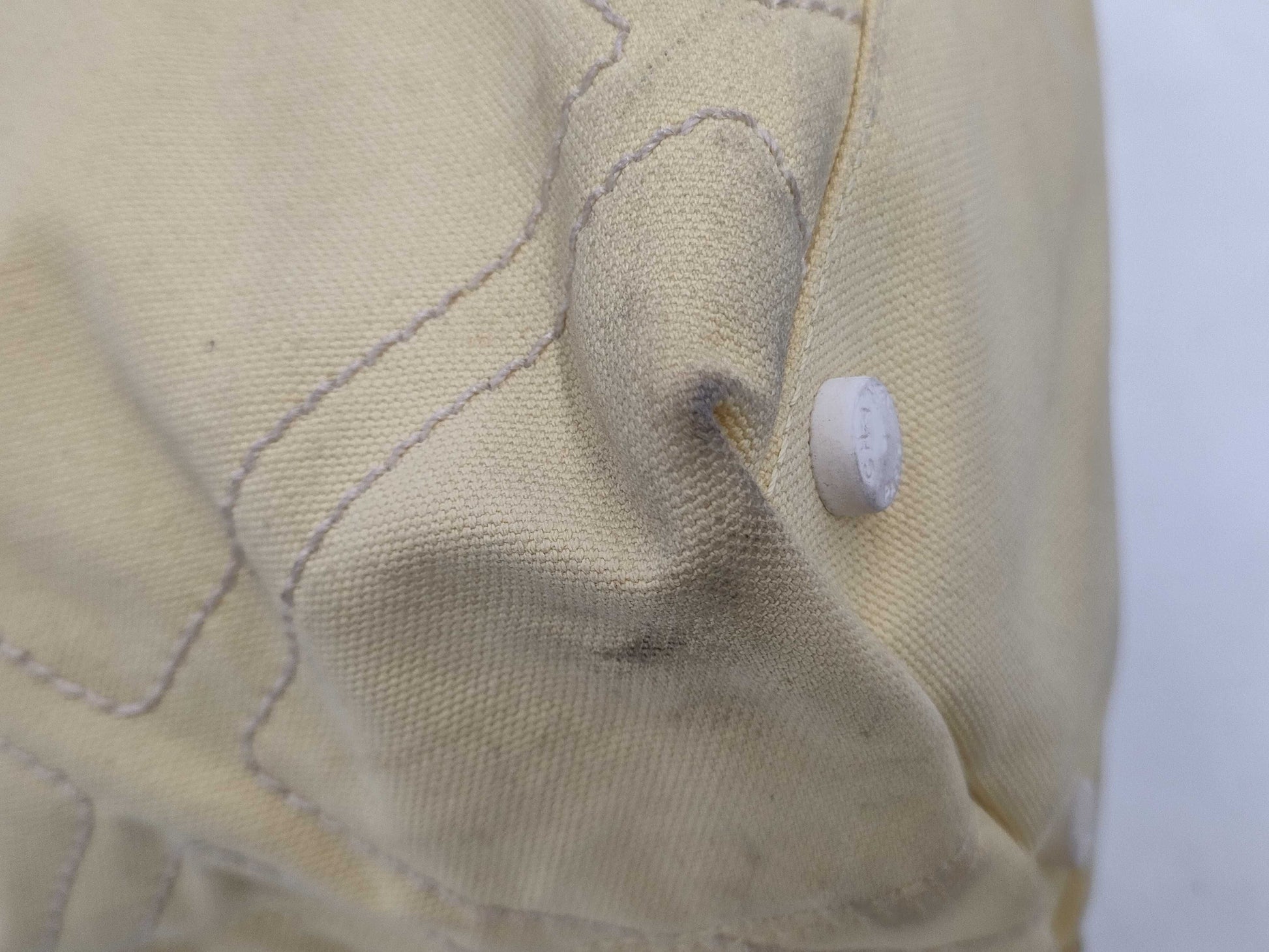 CHANEL No.5 Cocomark Canvas Yellow Tote Bag